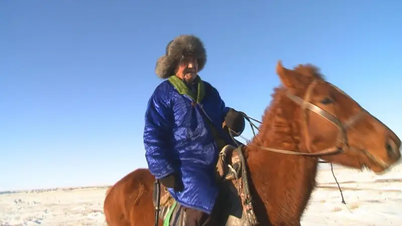 85-летний Толеубай Ибраев из Улытау