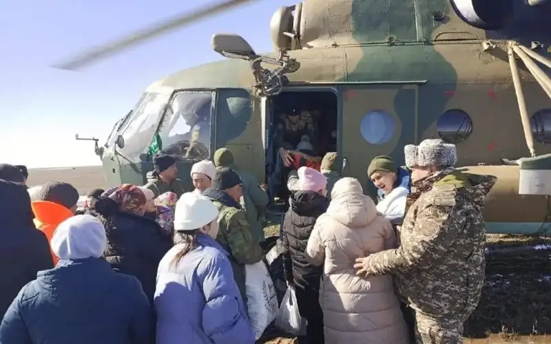 Over 5,500 thousand people evacuated in Aktobe region due to spring flood
