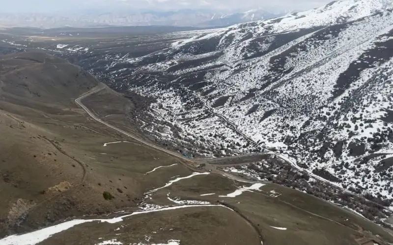 Аэровизуальное обследование горных районов провели в Жамбылской области