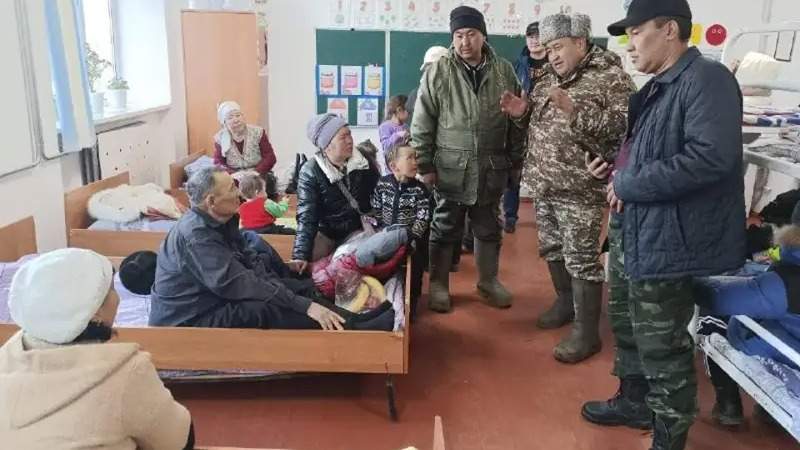 Over 5,500 thousand people evacuated in Aktobe region due to spring flood