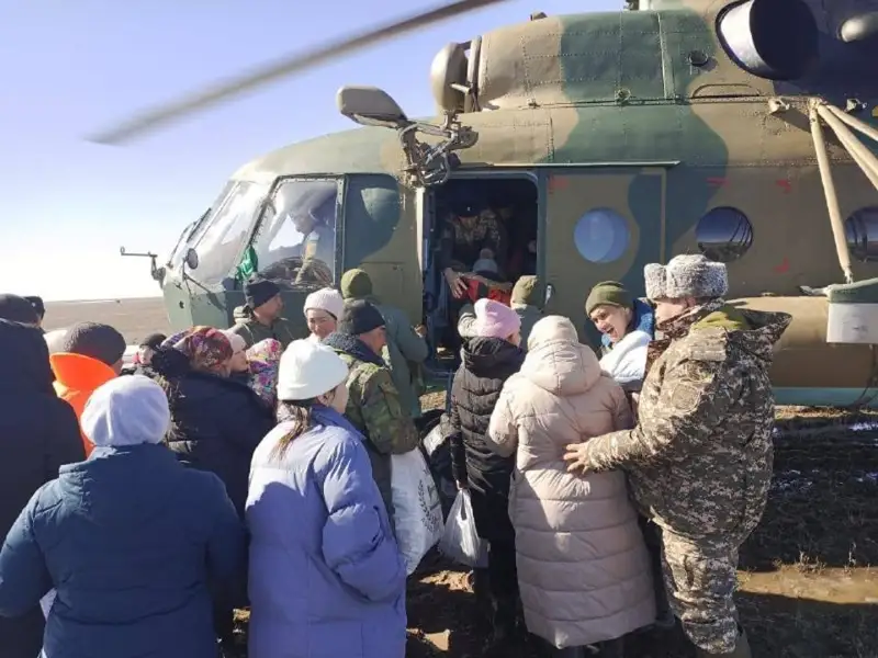 Более 5,5 тысячи человек эвакуировали из-за паводков в Актюбинской области