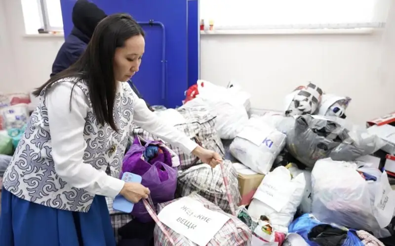 Волонтеры из Астаны отправили около 30 тонн помощи пострадавшим от наводнения