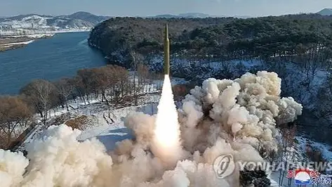 N. Korea fires intermediate-range ballistic missile into East Sea