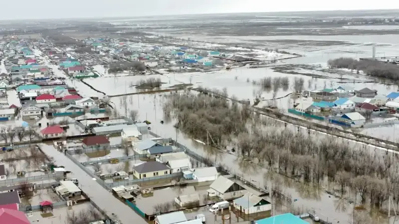 Flooding in W Kazakhstan