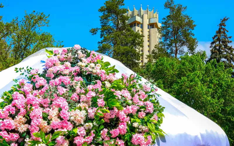 весна, погода, Алматы