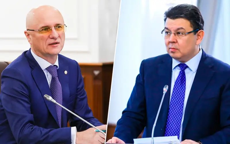 Роман Скляр и Канат Бозумбаев 