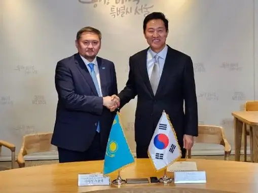 韩国与哈萨克斯坦签署助学金备忘录