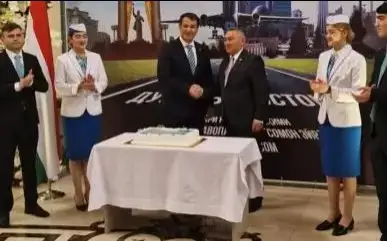 Душанбе – Астана рейсининг тантанали очилиш маросими бўлиб ўтди