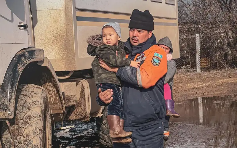 Over 6,000 people evacuated in W Kazakhstan due to spring flood