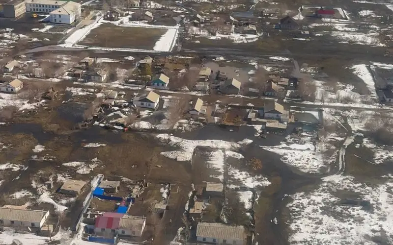 село Агашорын в Павлодарской области