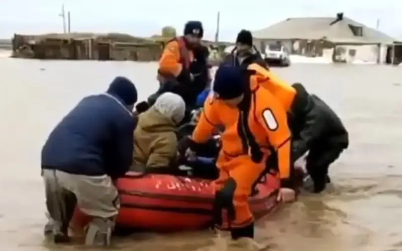 130 people evacuated in Zhylyoi district of Atyrau region