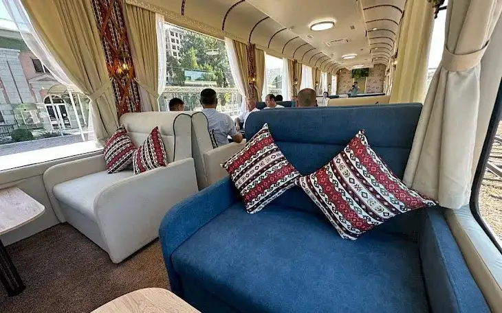 Қирғиз темир йўли люкс ва VIP вагонлардан 7,3 миллион сом даромад кўрди