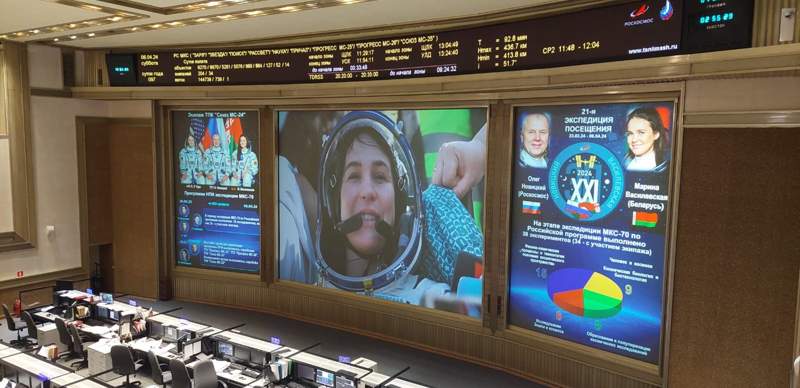 Пилотируемый корабль «Союз МС-24» приземлился в Казахстане ЦУП