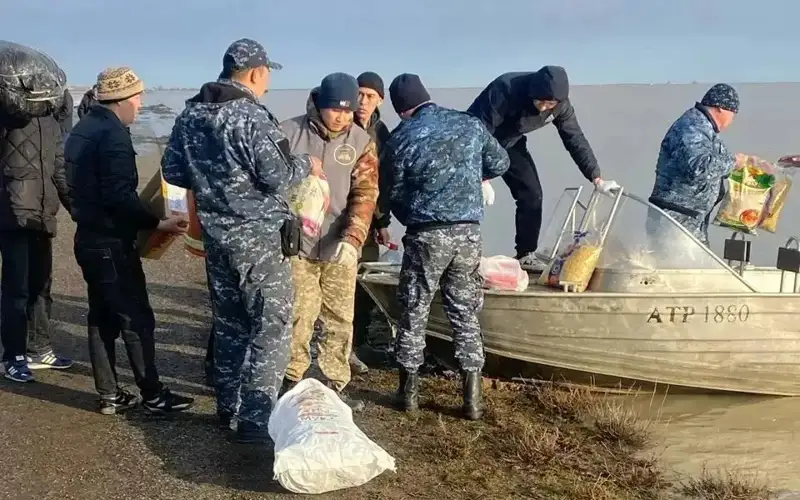 паводок Атырау