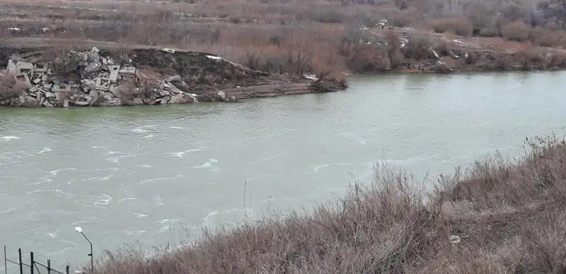 Уровень воды снижается в малых реках СКО