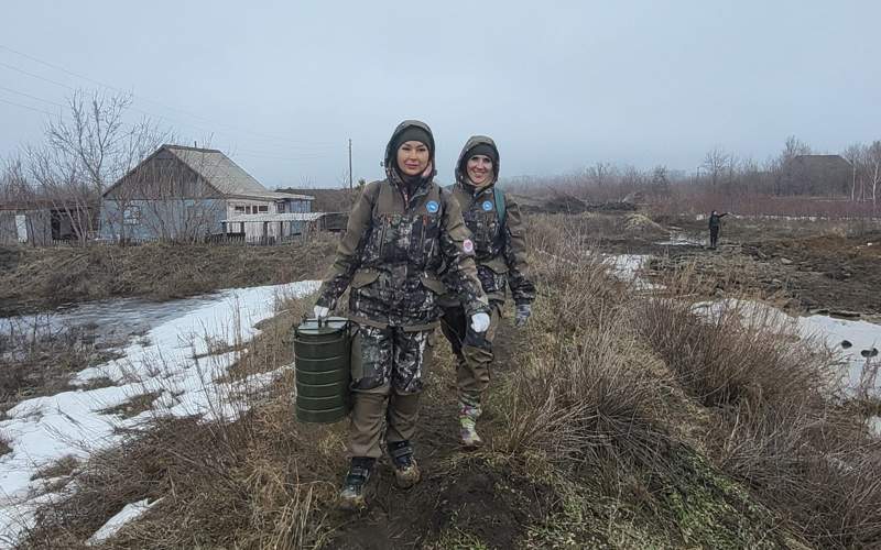 Волонтеры, спасатели, паводки, СКО, подтопления, талые воды