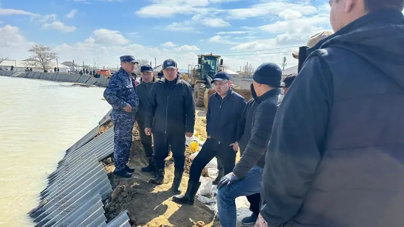 Паводки в Атырау 