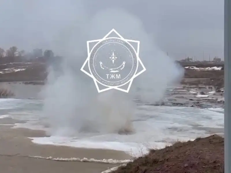 Взрывные работы проводят на реках СКО