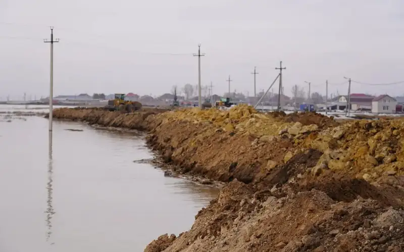 Паводки: Ситуация в Косшы взята под контроль 