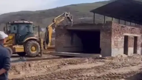 снос, строительство