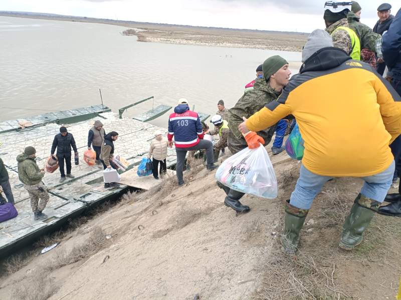 паводок в Актюбинской области