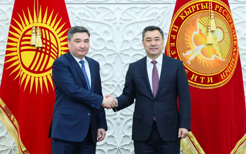 Олжас Бектенов Бішкекте