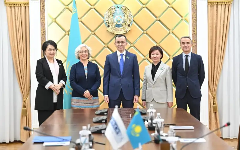 Председатель Сената Парламента Маулен Ашимбаев встретился с делегацией Парламентской Ассамблеи ОБСЕ