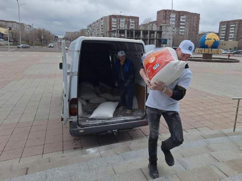 гуманитарная помощь мука