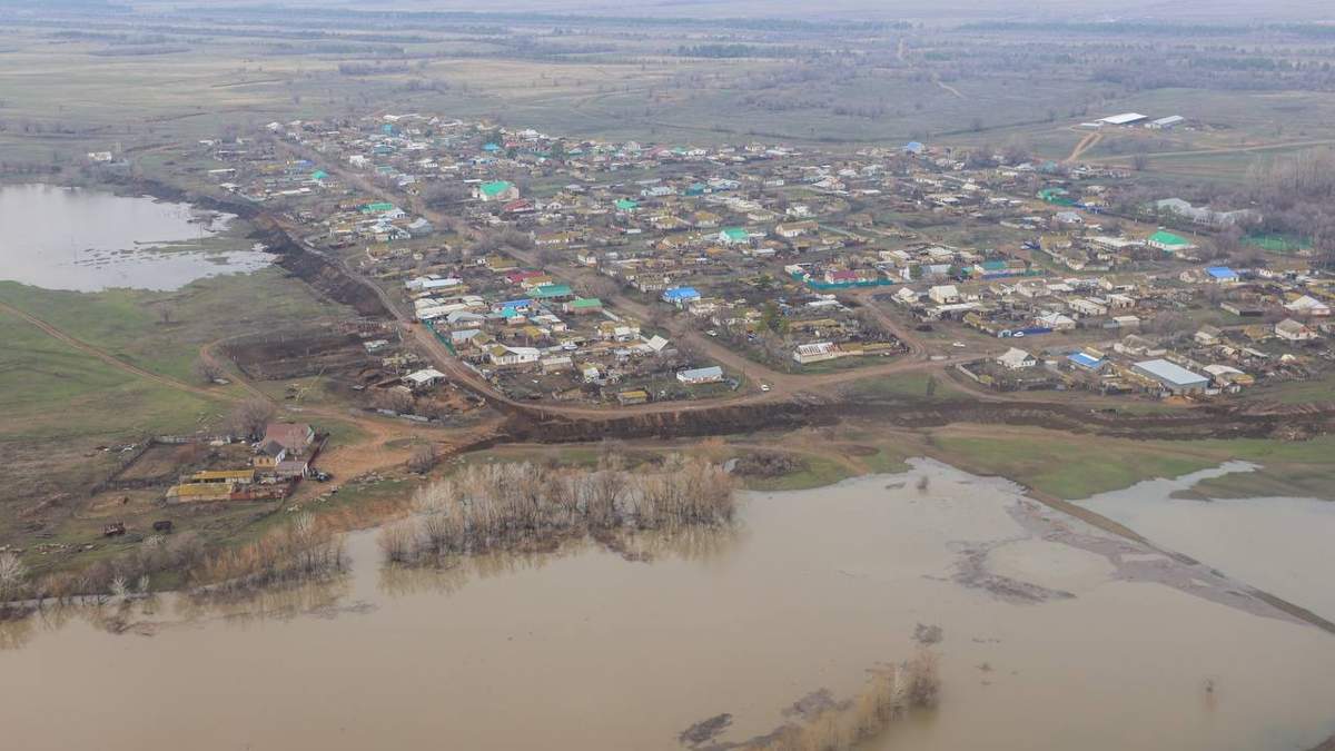 Какие объекты могли пострадать в подтопленных селах ЗКО, Костанайской и  Павлодарской областей