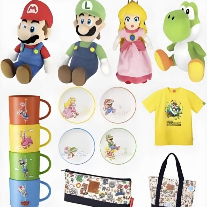Кисида Байденга Super Mario ўйинчоқларини совға қилди Кисида Байденга Super Mario ўйинчоқларини совға қилди
