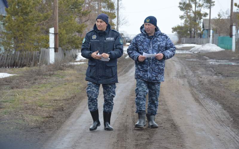 су басқан ауылдан эвакуация