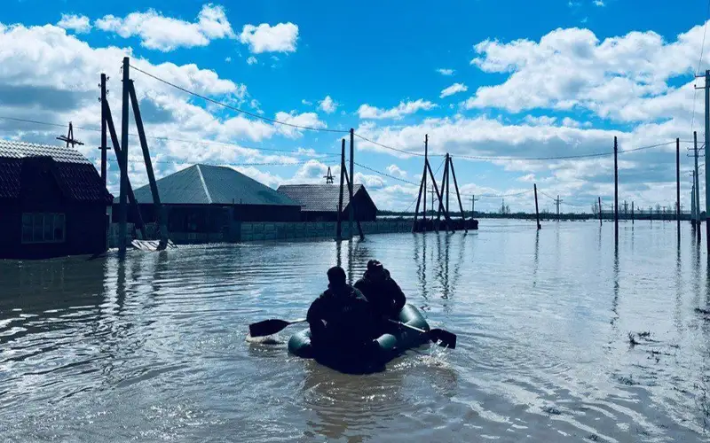 Паводки в Атбасаре