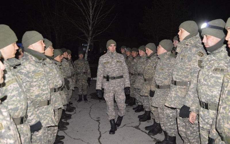 Карагандинские военнослужащие отправились на помощь в СКО