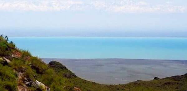 A breathtaking view on the Kapchagai water reservoir. Photo credit: Photo credit: altynemel.kz A breathtaking view on the Kapchagai water reservoir. Photo credit: Photo credit: altynemel.kz
