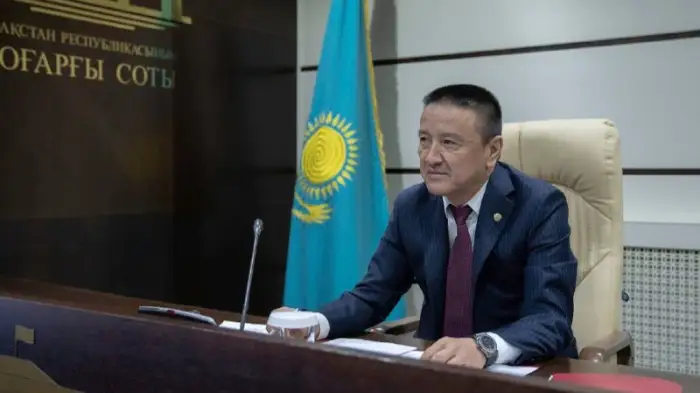 Председатель судебной коллегии по гражданским делам Верховного Суда Нурсерик Шарипов