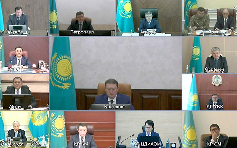 Касым-Жомарт Токаев провел заседание оперштаба Касым-Жомарт Токаев провел заседание оперштаба