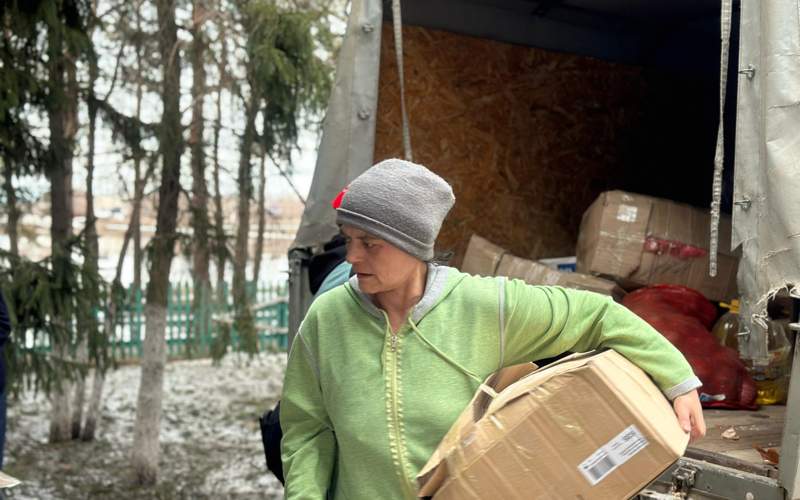 15 тонн гуманитарной помощи получили жители Буландынского района