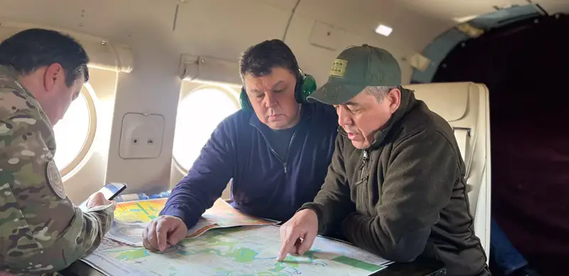 Канат Бозумбаев проверил готовность Западно-Казахстанской области к пику половодья