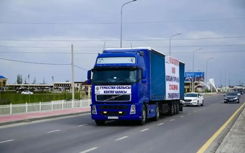 Сув тошқинларидан жабр кўрган ҳудудларга Туркистон вилоятидан 150 га яқин техника жўнатилади