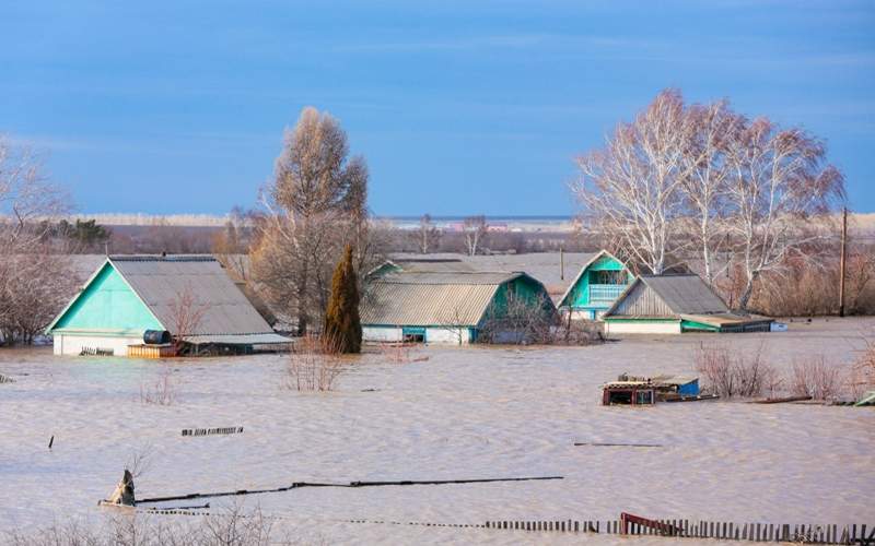 Паводок в Атбасаре