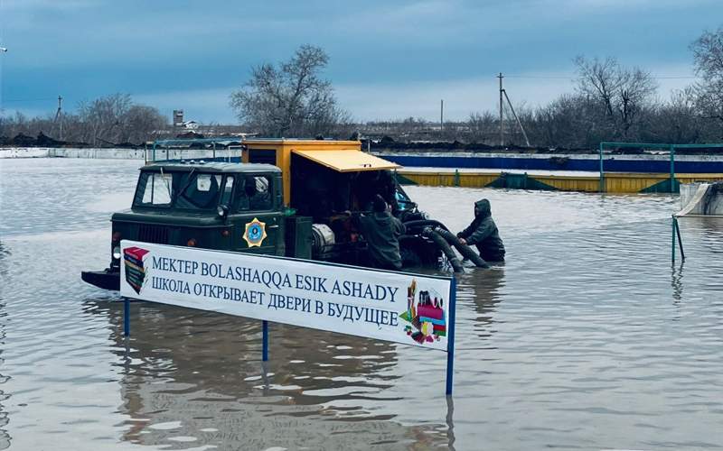 Уровень воды в реке Жабай Акмолинской области понизился на 0,5 метра