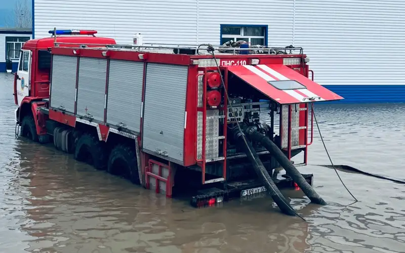 Уровень воды в реке Жабай Акмолинской области понизился на 0,5 метра