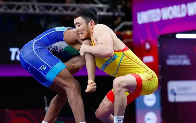 Kazakh Zharlykassyn wins Asian Greco-Roman Wrestling Championships title
