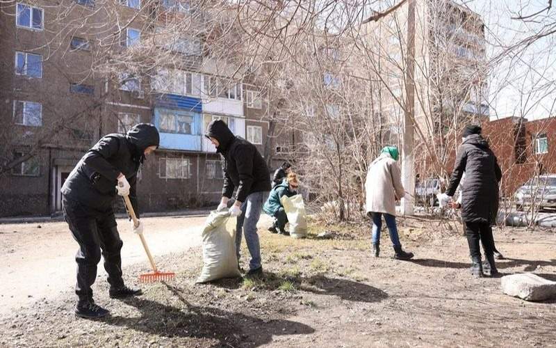 В Темиртау проходит акция &laquo;Таза Қазақстан&raquo;