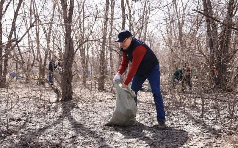 В Темиртау проходит акция &laquo;Таза Қазақстан&raquo;