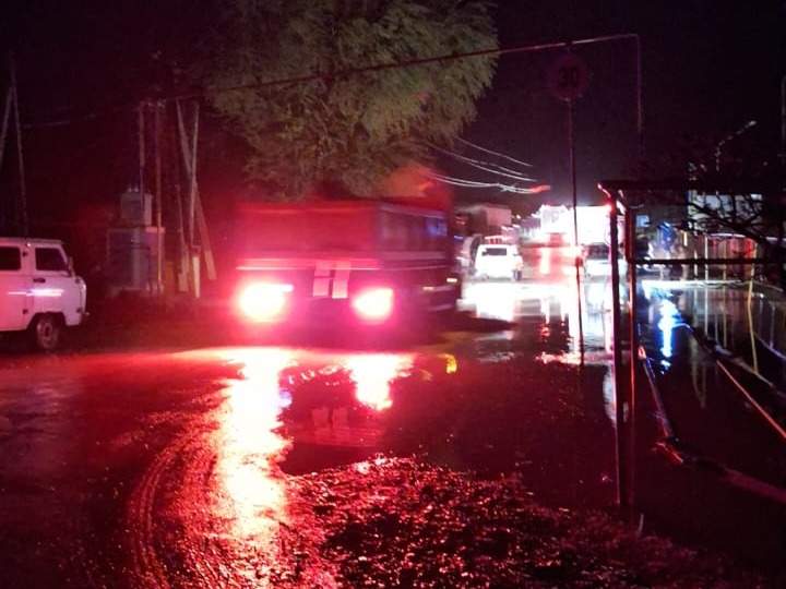 Село Жасоркен подтопило в Жамбылской области