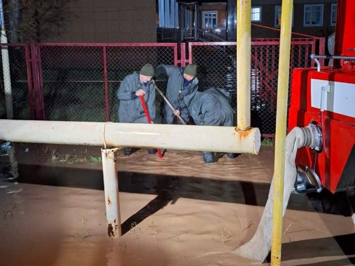 В соседних аулах разместили жителей подтопленного села Жасоркен Жамбылской области