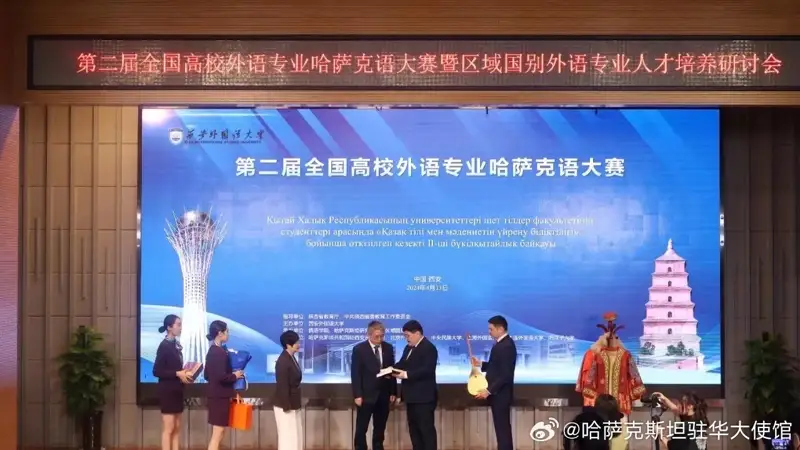 第二届中国高校外语专业哈萨克语大赛