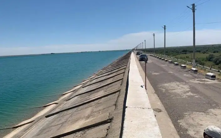 водохранилище Боген в Туркестанской области