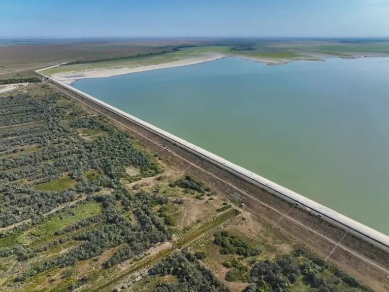 водохранилище Боген в Туркестанской области